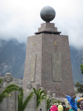 The Monument at Mitad del Mundo